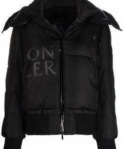 Moncler Black 'Homogyne' Bomber Jacket