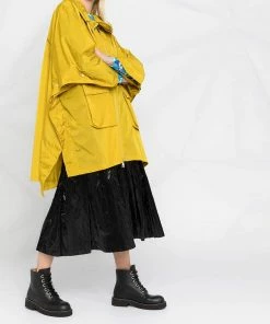 Moncler Yellow 'Printseps' Rain Poncho