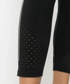 Moncler Black 'Brand Detailed Perforated Leggings' 11 Moncler Black 'Brand Detailed Perforated Leggings'