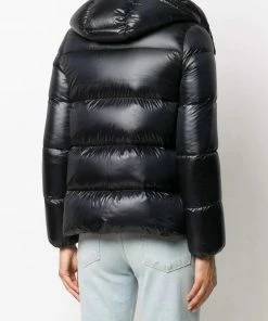 Moncler Black 'Seritte' Puffer Jacket