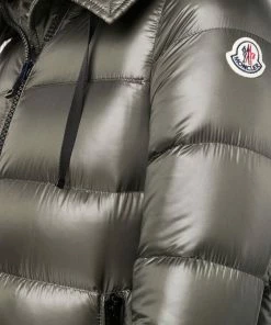Moncler Khaki 'Suyen' Coat