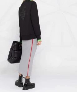 Moncler Black 'Back Graphic Text Sweater' 21 Moncler Black 'Back Graphic Text Sweater'