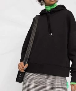 Moncler Black 'Logo Detail Hoodie'