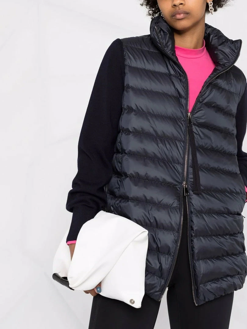 Moncler Navy 'Padded Zip-Up Jacket' 7 Moncler Navy 'Padded Zip-Up Jacket'