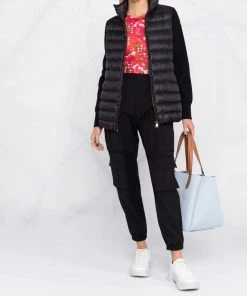 Moncler Black 'Padded Zip-Up Jacket'