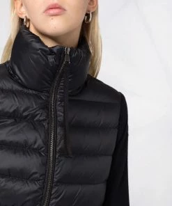 Moncler Black 'Padded Zip-Up Jacket'