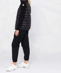 Moncler Black 'Padded Zip-Up Jacket'