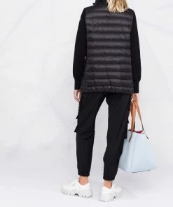 Moncler Black 'Padded Zip-Up Jacket'