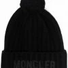 Moncler 'Logo Detail Pom Pom Hat'