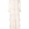 Stella Nova 'Monroe' Tiered Sheer Long Dress 2 Stella Nova 'Monroe' Tiered Sheer Long Dress