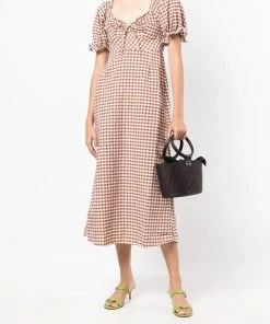 Rixo London 'Montenegro SeerSucker' Gingham Dress