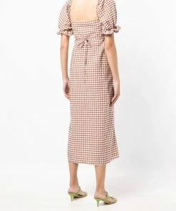 Rixo London 'Montenegro SeerSucker' Gingham Dress
