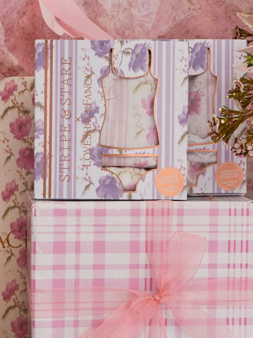 Stripe And Stare All In One ‘Morning Bliss Lace Cami And Knicker Set’ 8 Stripe And Stare All In One ‘Morning Bliss Lace Cami And Knicker Set’