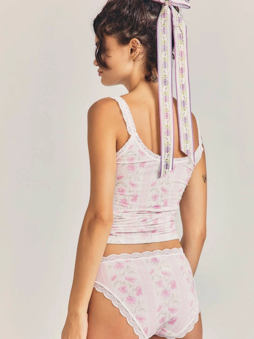 Stripe And Stare All In One ‘Morning Bliss Lace Cami And Knicker Set’ 12 Stripe And Stare All In One ‘Morning Bliss Lace Cami And Knicker Set’