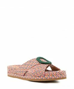 Castaner Multicoloured 'Zuchi' Braided Slides