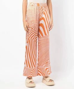 Baum Und Pferdgarten Clothing 'Naeva' Psychedelic Print Trousers