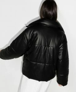 NANUSHKA Clothing Oversized ‘Hide’ Vegan Leather Puffer Jacket