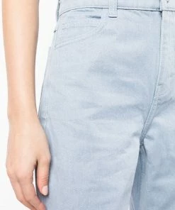 Baum Und Pferdgarten Clothing 'Nariko' Textured Wide Leg Jeans