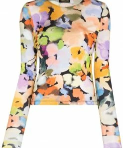 Stine Goya 'Nova' Printed Long Sleeve Top