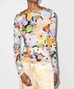 Stine Goya 'Nova' Printed Long Sleeve Top