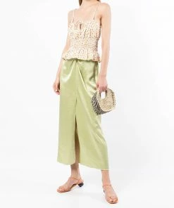 Faithfull The Brand Clothing 'Odelina' Floral Peplum Top