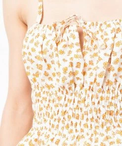 Faithfull The Brand Clothing 'Odelina' Floral Peplum Top