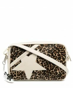 Golden Goose Bags 'Off-White Leopard Star Bag'