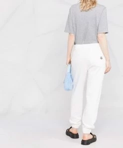 Moncler 'Off White Tapered Track Pants'