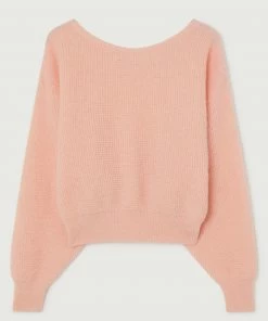 American Vintage Baby Pink ‘Omobay’ Sweater Clothing
