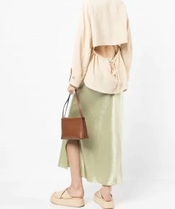 Vince 'Open Back Tie Fastened Shirt'