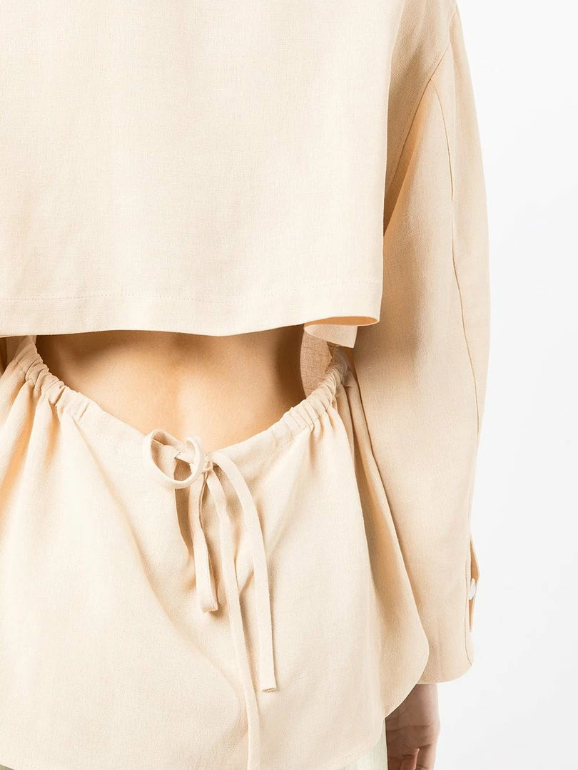 Vince 'Open Back Tie Fastened Shirt' 7 Vince 'Open Back Tie Fastened Shirt'