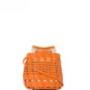 Hereu Orange 'Siana' Bucket Bag