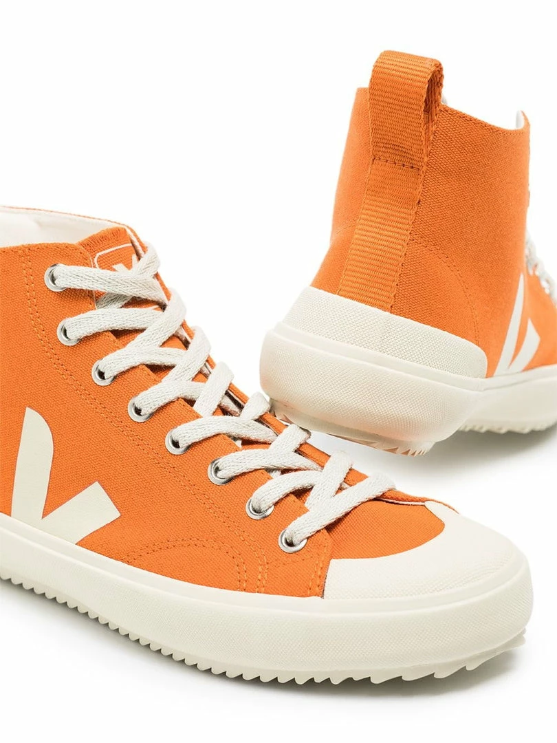 VEJA Orange ‘Nova 22’ Trainers Shoes 4 VEJA Orange ‘Nova 22’ Trainers Shoes