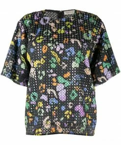 Stine Goya Oversized 'Katalindi' Sequin Leopard T-Shirt Clothing