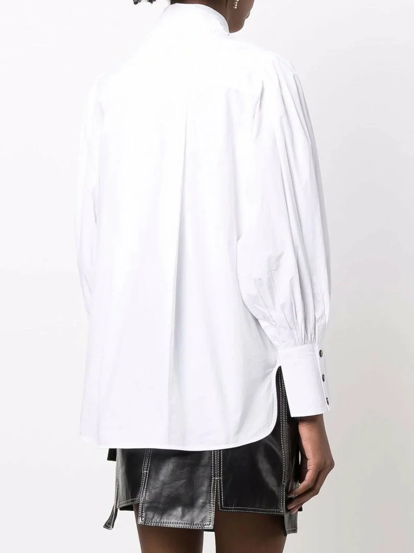 Ganni 'Oversized Pointed Collar Shirt' 6 Ganni 'Oversized Pointed Collar Shirt'