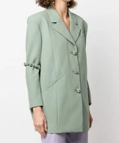 Ganni 'Oversized Single Breasted Blazer'