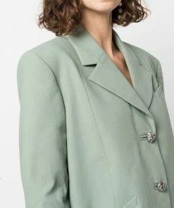 Ganni 'Oversized Single Breasted Blazer'