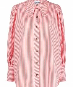 Ganni 'Oversized Stripe Shirt'