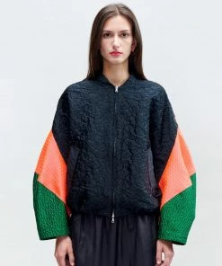 DRIES VAN NOTEN Clothing Oversized 'Vola' Bomber Jacket