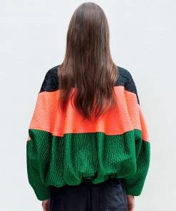 DRIES VAN NOTEN Clothing Oversized 'Vola' Bomber Jacket