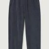 American Vintage Clothing Faded Grey 'Padow' Corduroy Trousers