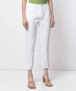 Paige Clothing 'Mayslie' White Denim Joggers 9 Paige Clothing 'Mayslie' White Denim Joggers