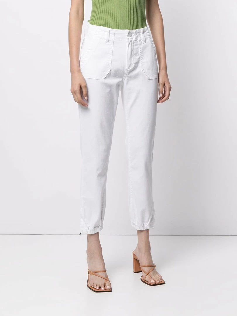 Paige Clothing 'Mayslie' White Denim Joggers 5 Paige Clothing 'Mayslie' White Denim Joggers