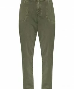Paige Khaki ‘Mayslie’ Denim Cargo Joggers Clothing