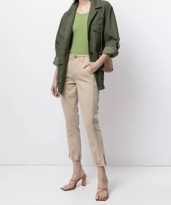 Paige Beige 'Mayslie' Denim Joggers Clothing