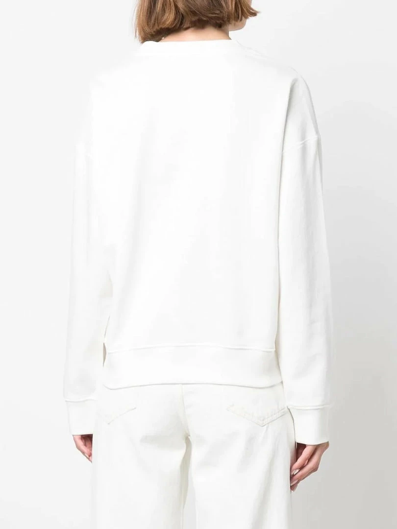 Moncler White 'Palm Tree Detail Sweatshirt' 6 Moncler White 'Palm Tree Detail Sweatshirt'