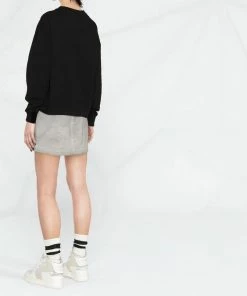 Moncler Black 'Palm Tree Detail Sweatshirt'