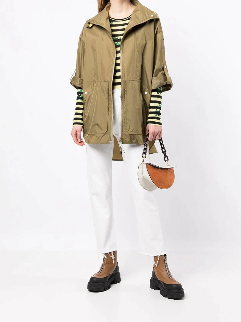 Parajumpers Green 'Hannah' Water Repellent Shacket Clothing 9 Parajumpers Green 'Hannah' Water Repellent Shacket Clothing