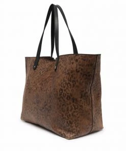 Golden Goose Bags 'Pasadena' Leopard Tote Bag