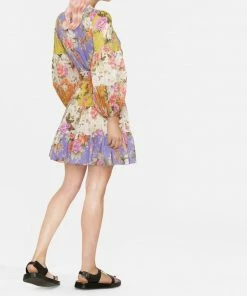 Zimmermann 'Pattie' Wrap Mini Dress